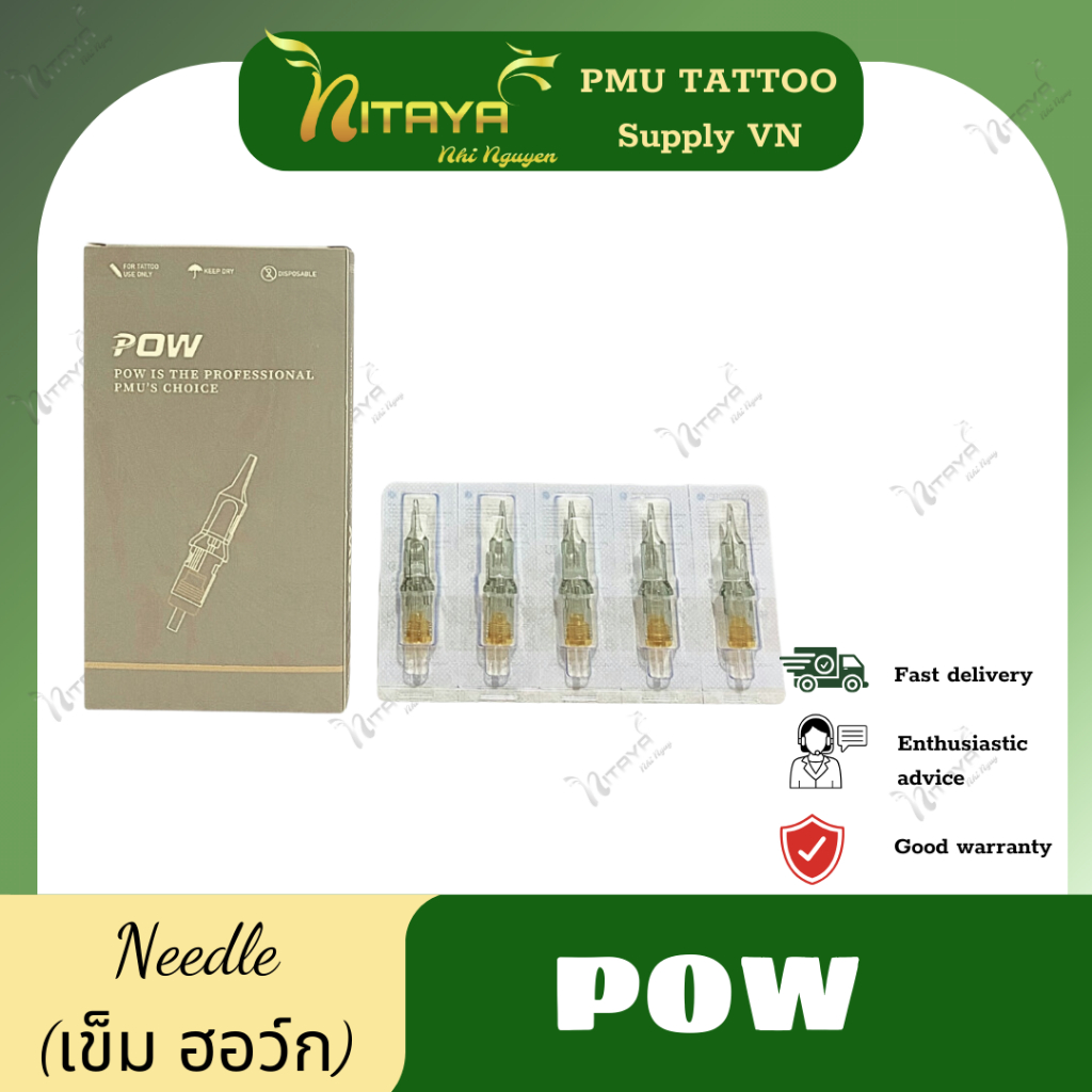 เข็มPOW เข็มทุดเครื่องHAWK