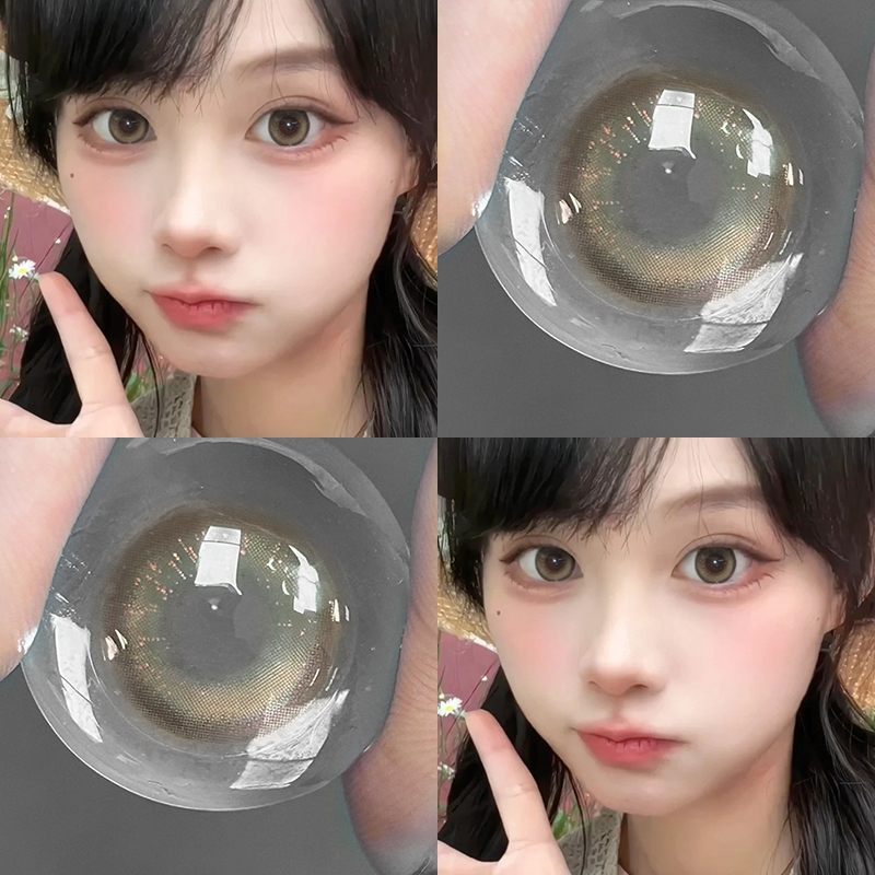 【Buy 1 Get 3】Midroo คอนแทคเลนส์ เลนส์ธรรมชาติขนาดบิ๊กอาย Sweet Lens 14.2-14.5mm ลนส์ขยาย เปลี่ยนรายเดือน