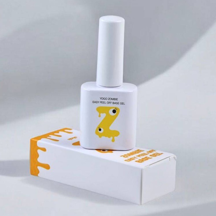 🆕YOGO Zombie🇰🇷Easy Peel Base gel เบสเล็บเจลลอกได้ โลโก้สีเหลือง ของแท้จากเกาหลี🇰🇷พร้อมส่ง