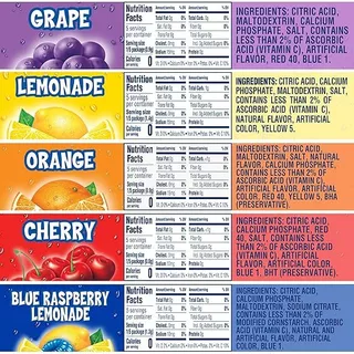 (ส่งด่วน 24 ชม.) Kool-Aid Unsweetened Drink Mix ผงน้ำชง ผสมน้ำได้ 2-3 quarts