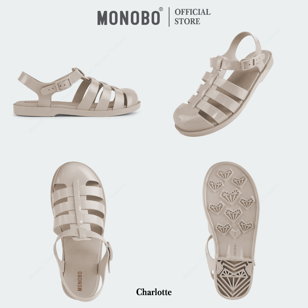MONOBO รุ่น Charlotte รองเท้ารัดข้อ ของแท้ 100%