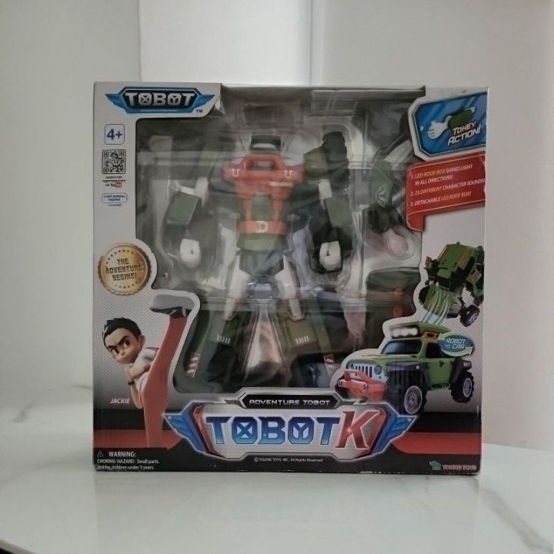 Tobot Adventure Tobot K หุ่นยนต์แปลงร่าง มีเสียง มีไฟ