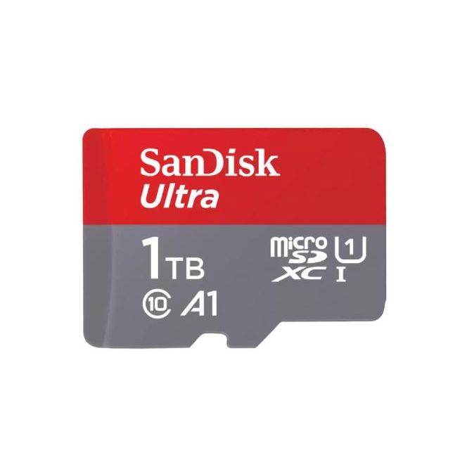 SanDisk Ultra microSDXC, SQUAC 1TB Model : #SDSQUAC-1T00-GN6MN