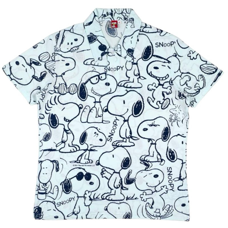 เสื้อยืดแตงโมคอปกลายลิขสิทธิ์สนูปปี้