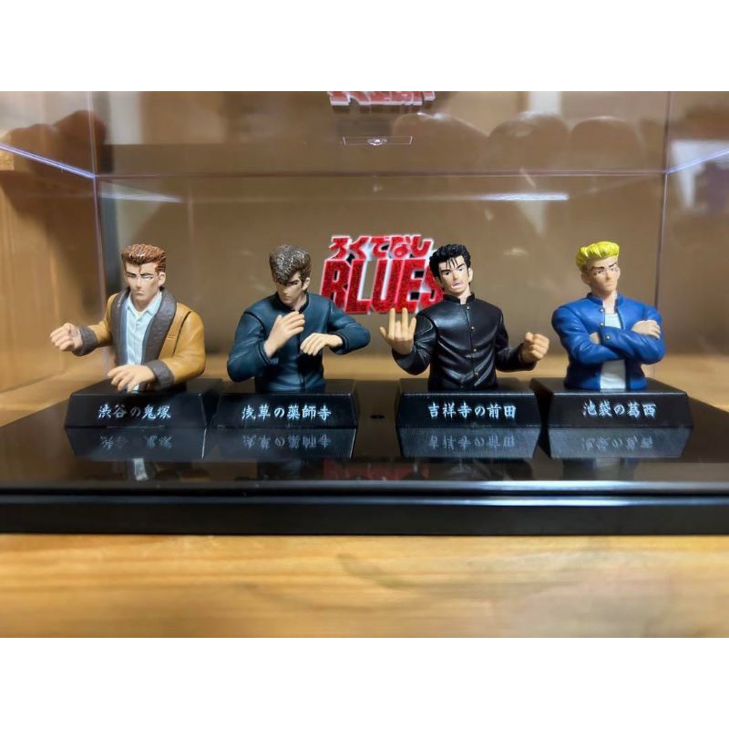 4 KINGS จตุรเทพ จอมเกบลูส์ - Rokudenashi Blues - Gashapon Fighting Collection (สีออริจินอล)