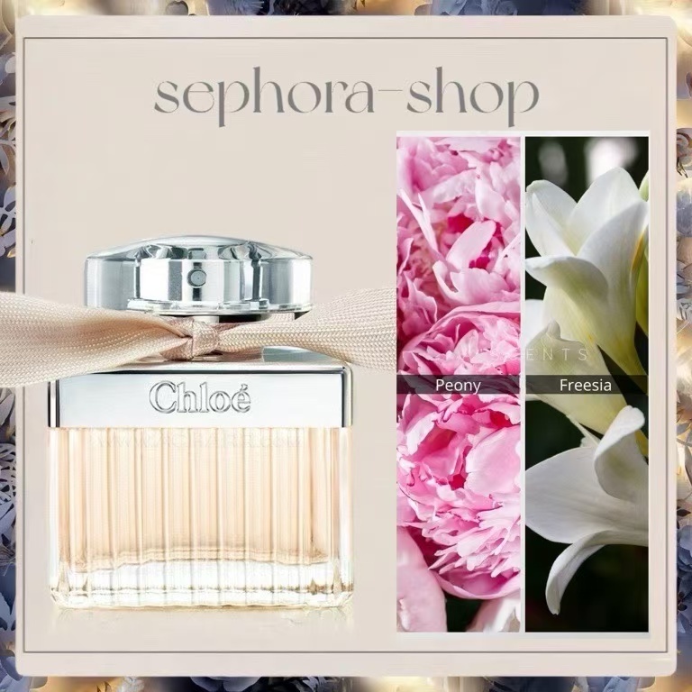 (โบว์ครีม) Chloe Eau de Parfum for women 75 ml กล่องซีล