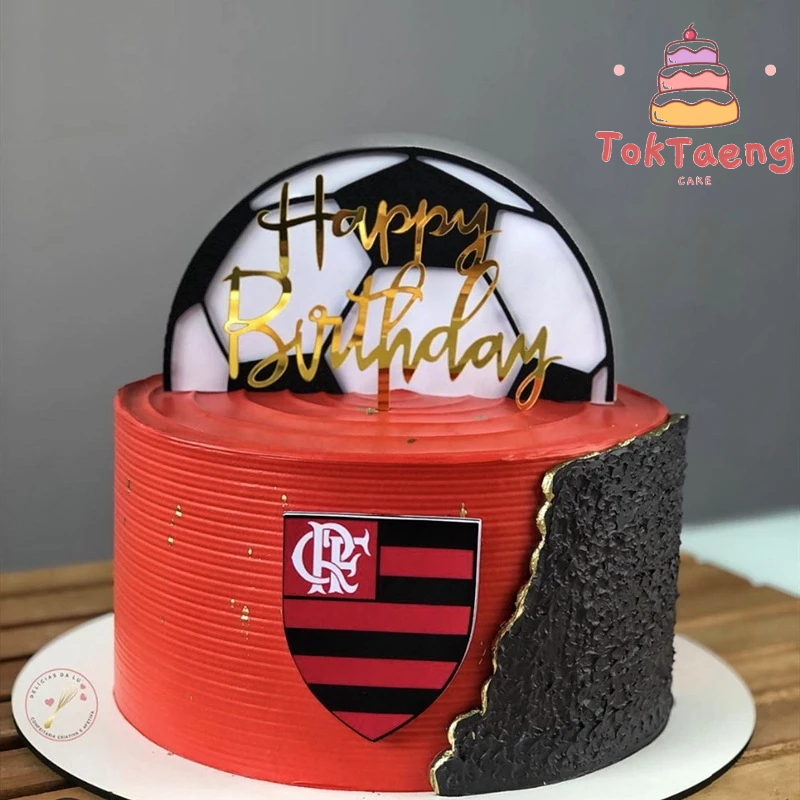 ลูกบอล ป้ายลูกบอล ลูกฟุตบอล แต่งเค้ก 442 1335 1299  027 1409 553 2805 2806 2807 2808 - รูปที่ 5