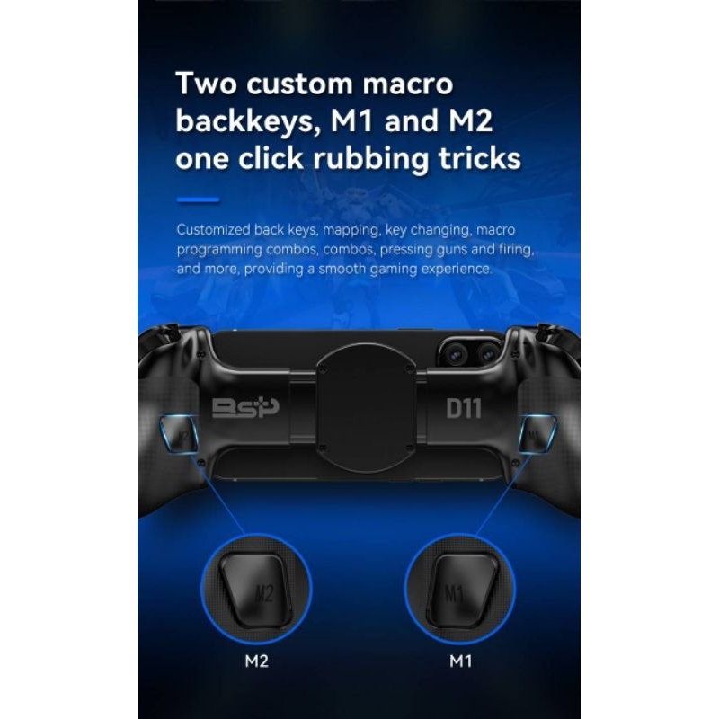 จอย BSP-D11 จอยเกมมือถือ ใช้กับ Android Remote play PS4/PS5 IOS