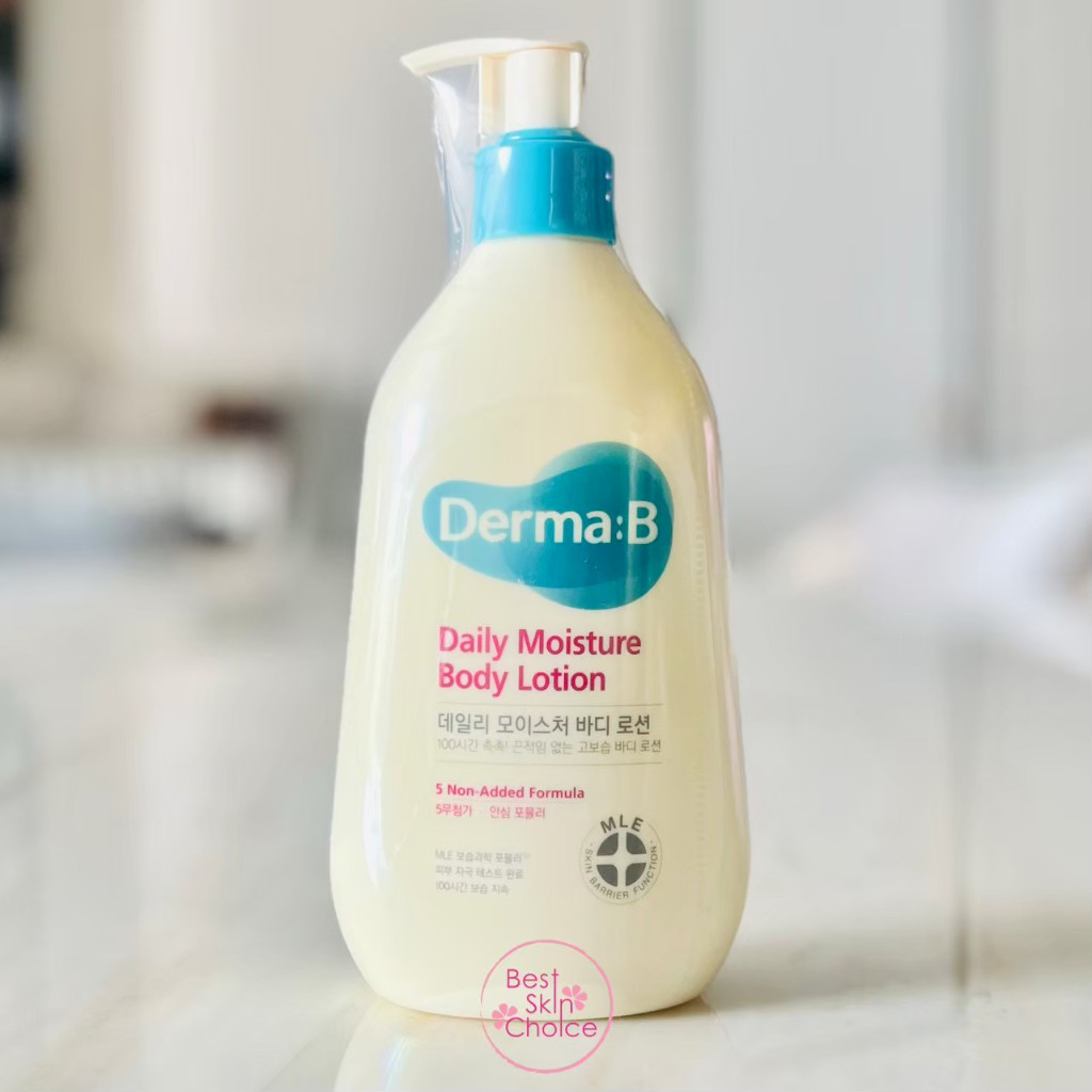 Derma:B Daily Moisture Body Oil200ml /Derma:B Daily Moisture Body lotion400ml