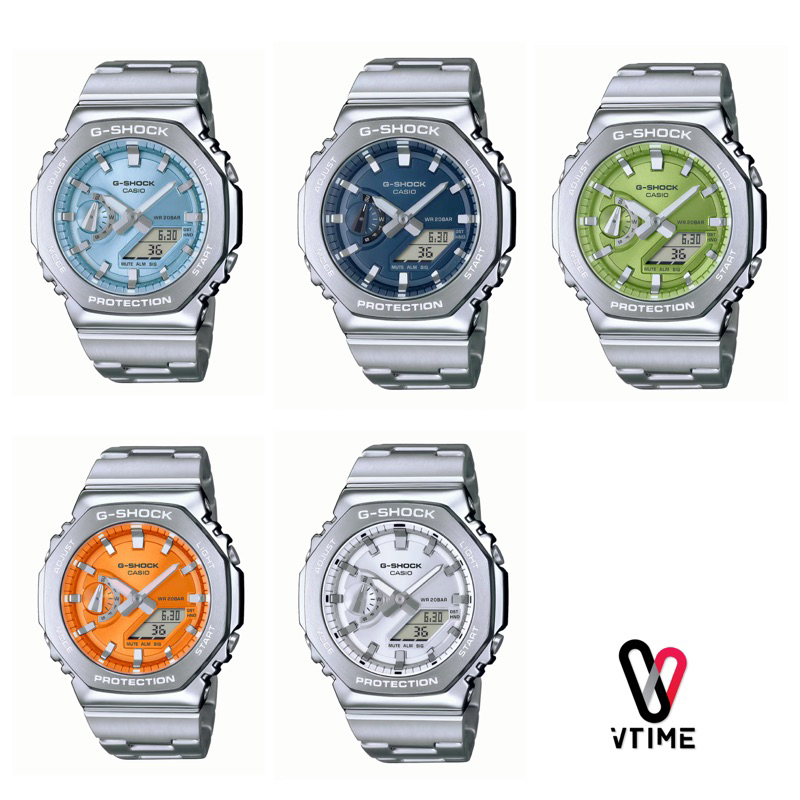 G-SHOCK G-STEEL นาฬิกาผู้ชาย รุ่น GM-2110D-2A | GM-2110D-2B | GM-2110D-3A | GM-2110D-4A | GM-2110D-7