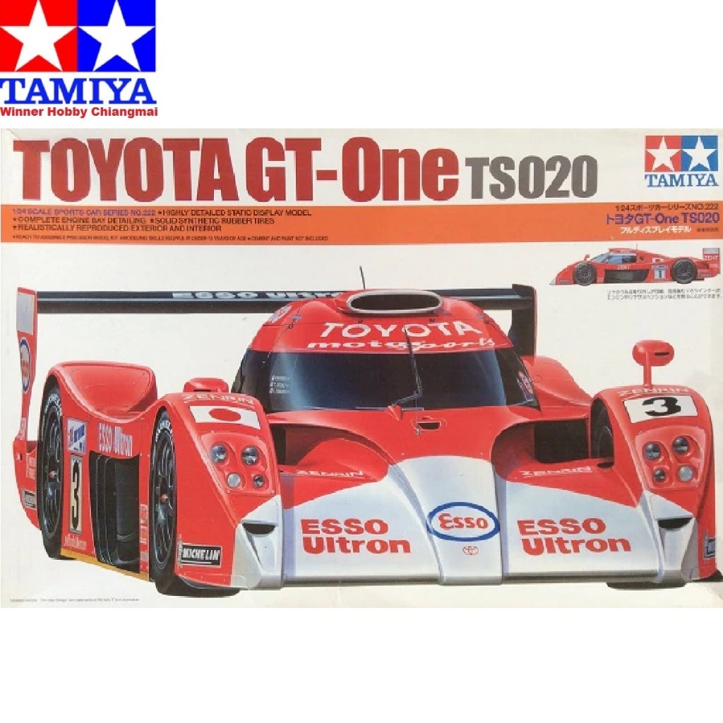 โมเดล รถยนต์ Tamiya 24222 Toyota GT-One TS020 ( 1/24 )
