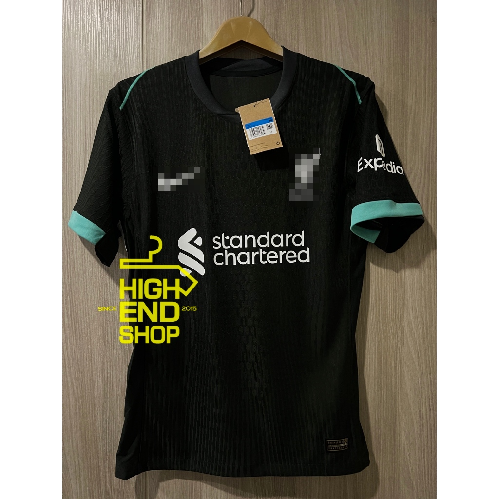 ใหม่ล่าสุด!! 2024/25 เสื้อบอล เกรด Player ลิวพูล Away เยือน เสื้อเปล่า หรือ พร้อมอามและเบอร์ชื่อ
