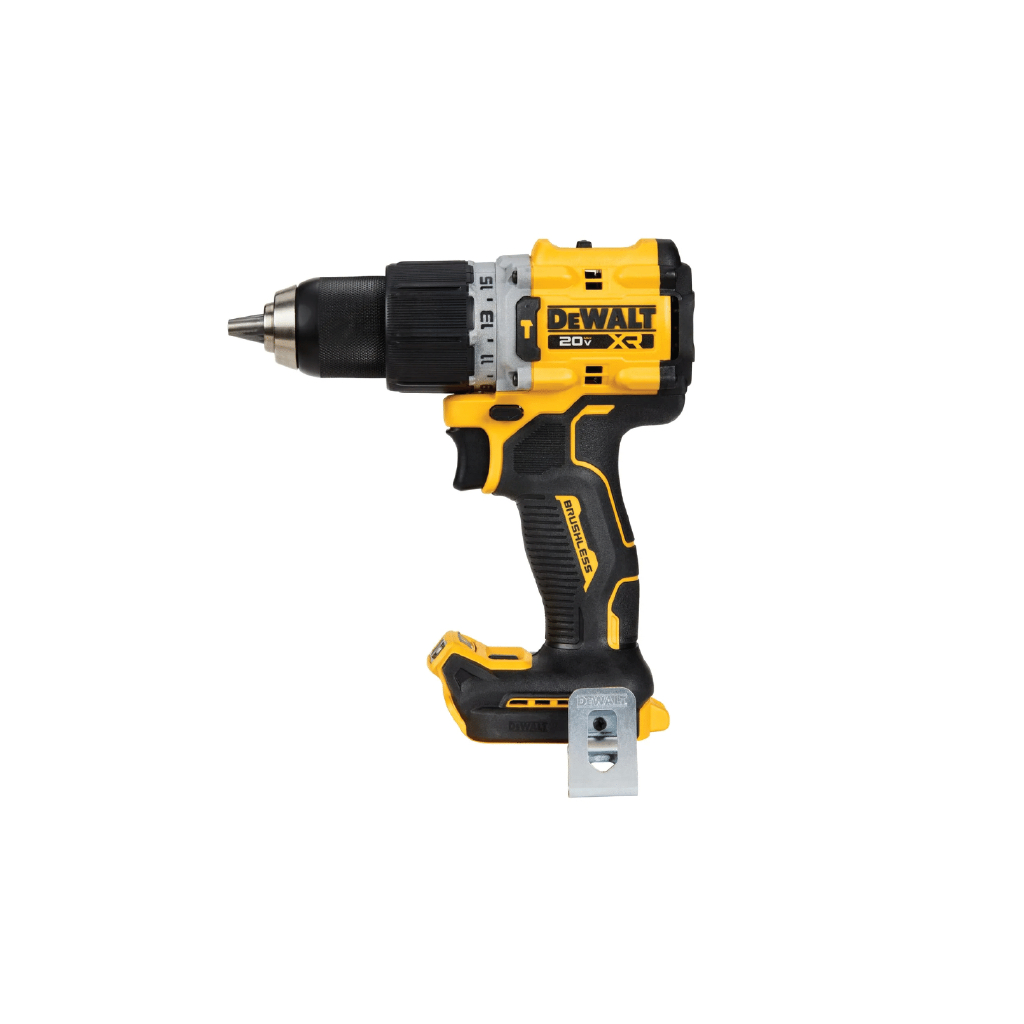 สว่านกระแทกไร้สายไร้แปรงถ่าน 20 โวลต์ (เครื่องเปล่า) DEWALT รุ่น DCD805N-B1 สีเหลือง - ดำ