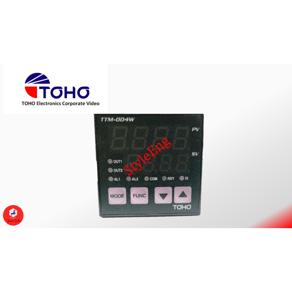 TOHO Digital Temp Controller TTM-004W r-A 220V Output Relay /I-ABX