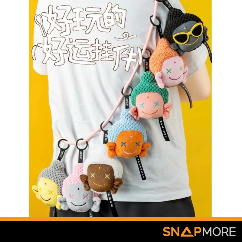 พวงกุญแจ AMITOFO กล่องสุ่ม ลุ้น SECRET Fo了U AMITOFO Good Luck Plush Pendant
