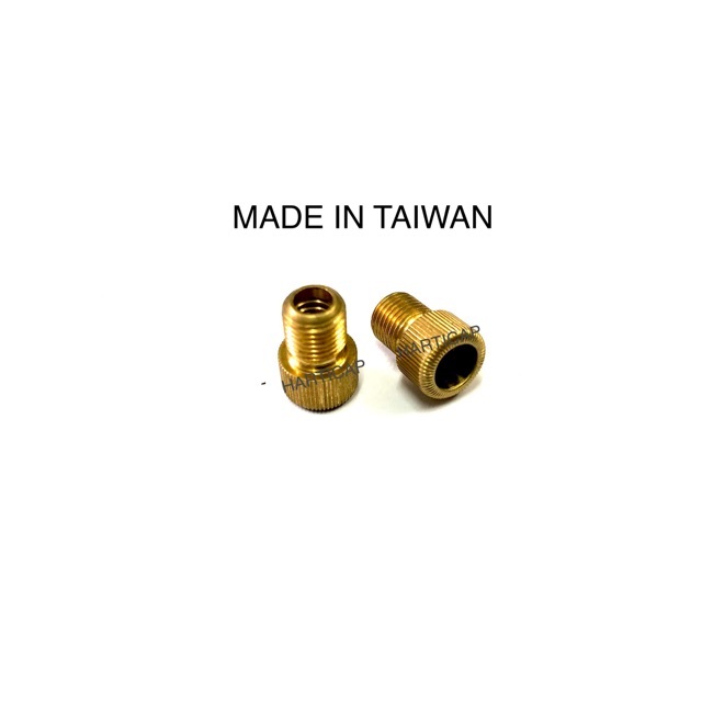 อแดปเตอร์ แปลงหัวสูปลม จักรยาน MADE IN TAIWAN ราคาต่อ1ชิ้น