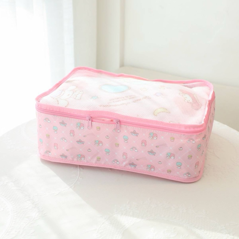 กระเป๋า จัดระเบียบ 6 ชิ้น ลายการ์ตูน ชุดเซ็ตกระเป๋าเดินทาง travel set
