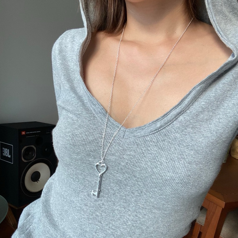 สร้อยคอ Love Key Long Necklace - wheniloveilove