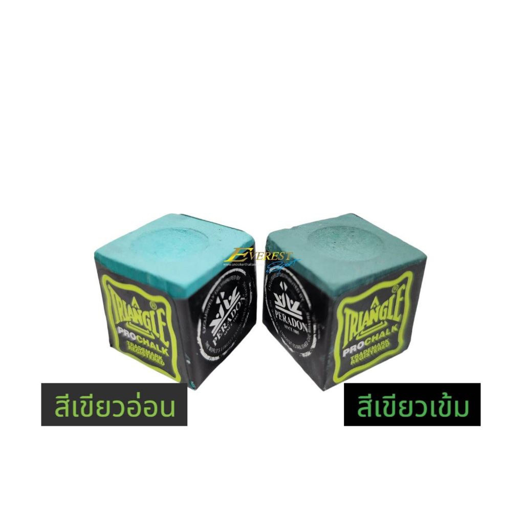 ชอล์กฝนหัวคิว Triangle Pro Chalk (1 ก้อน) ของแท้ MADE IN USA