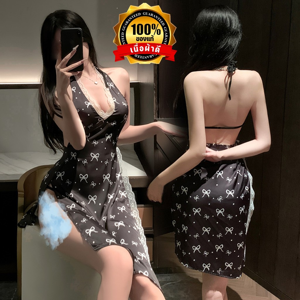 NIGHT TIME ชุดเดรส เดรสกระโปรง ชุดเดรสเซ็กซี่ 🌬️ กระโปรงสั้นข้างยาวข้าง ลายสวย N-099