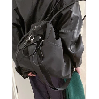 MONOBLACK กระเป๋าสะพายไหล่ กระเป๋าสะพายข้างCUT ผ้าไนล่อน (ส่งจากไทย 1-2วัน)