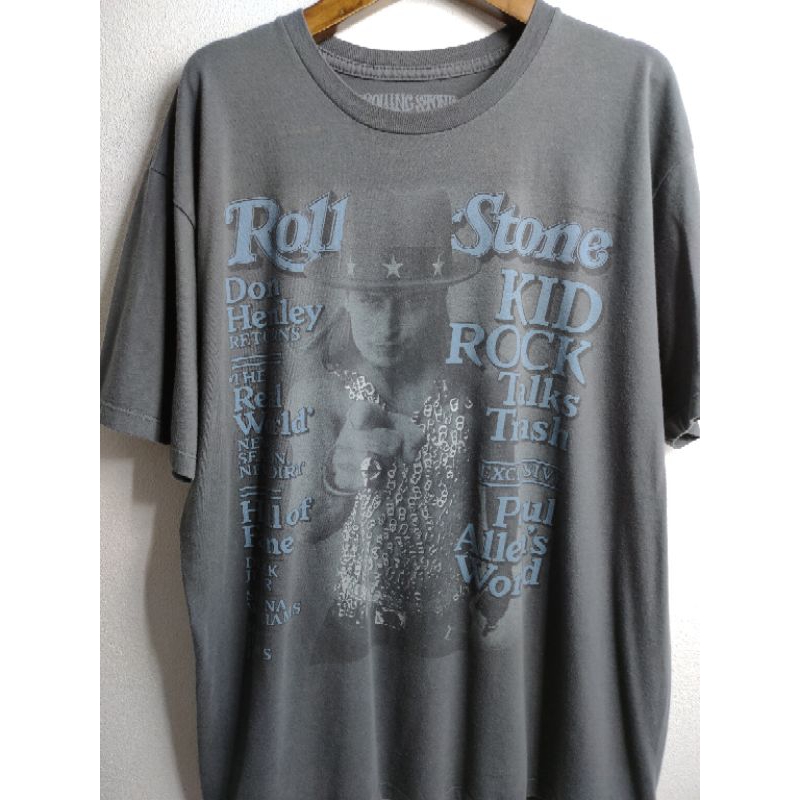 เสื้อวง มือสอง ROLLING STONE อก 44 ยาว 27