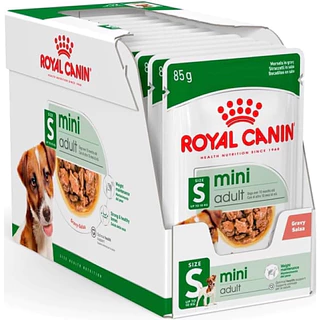 อาหารเปียกสุนัข Royal Canin Mini Puppy/Adult/Ageing 1 กล่อง (85g 12 ซอง)