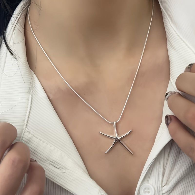 i/flower/you รุ่น sterling starfish (silver chain)