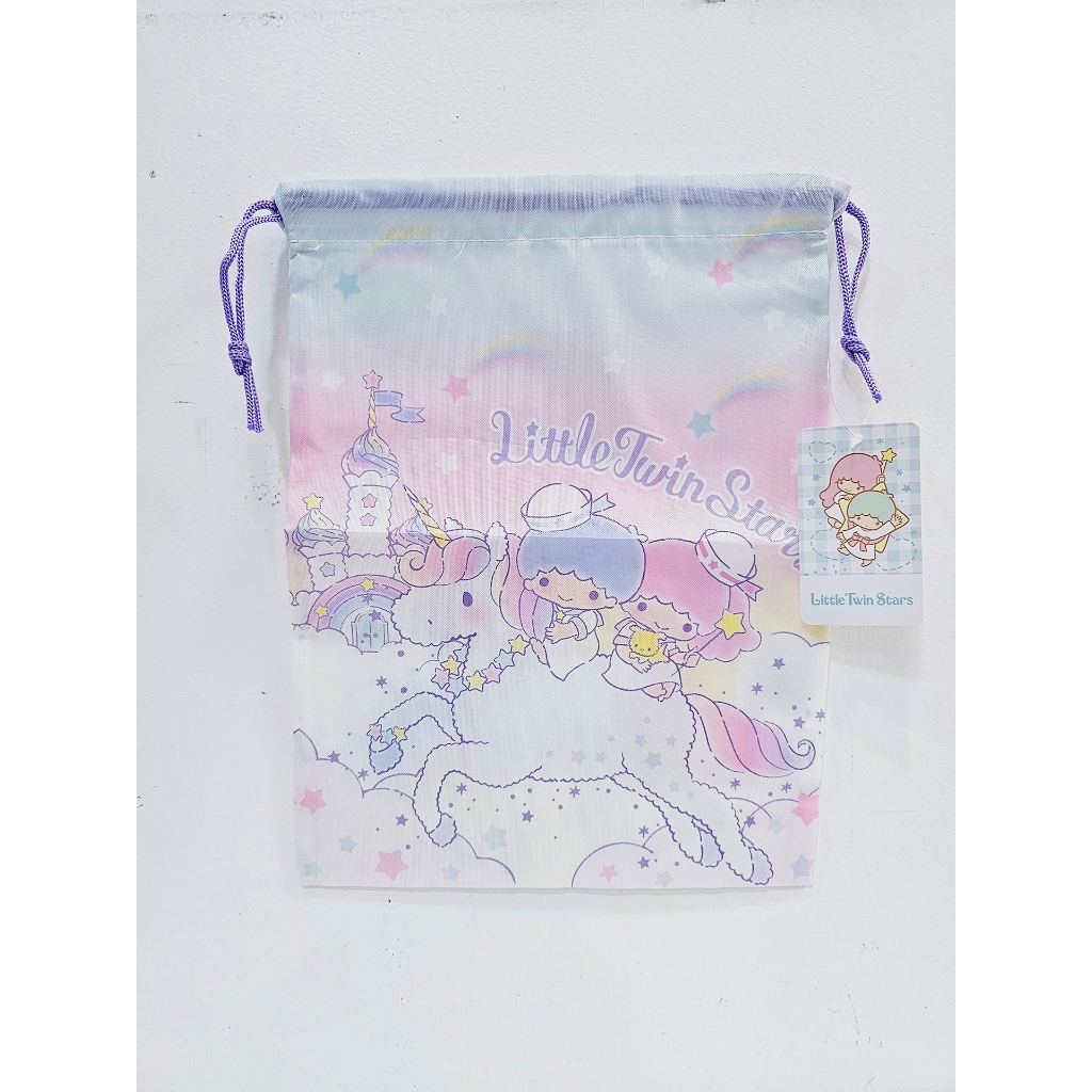กระเป๋าผ้าเชือกรูด บอนบอนริบบอน Bonbonribbon / ทวินสตาร์ Twin Stars / ชินจัง Shinchan