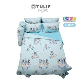 TULIP Delight เจ้าหญิง Princess พิมพ์ดิจิตอล DLD029 ลิขสิทธิ์แท้ดิสนีย์ Disney ชุดผ้าปูที่นอน ผ้าห่มนวม