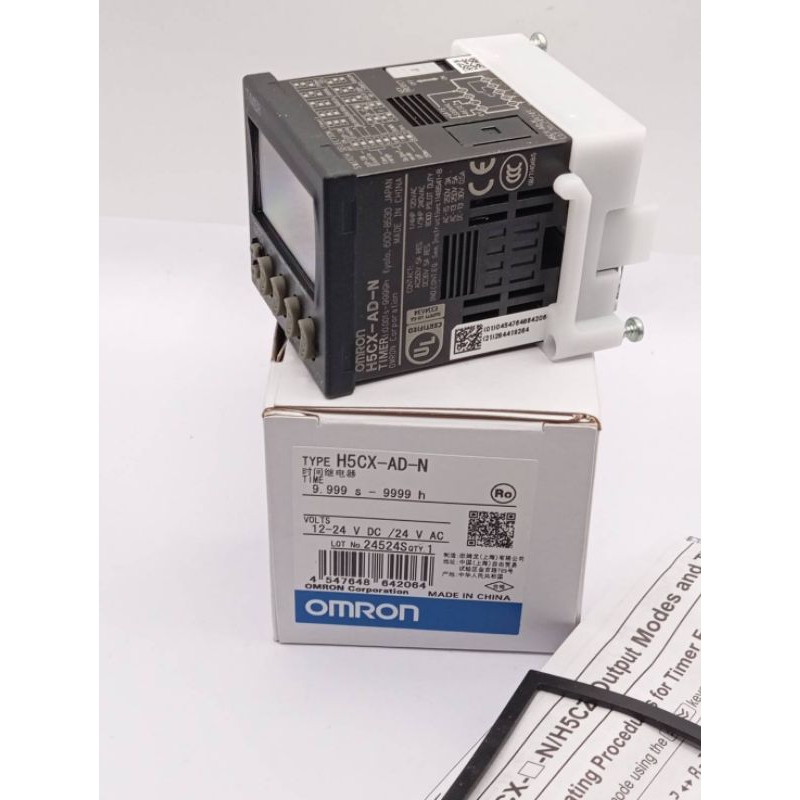 Timer H5CX-AD-N Omron 24 VAC/12 to 24 VDC สินค้าพร้อมส่งในไทย