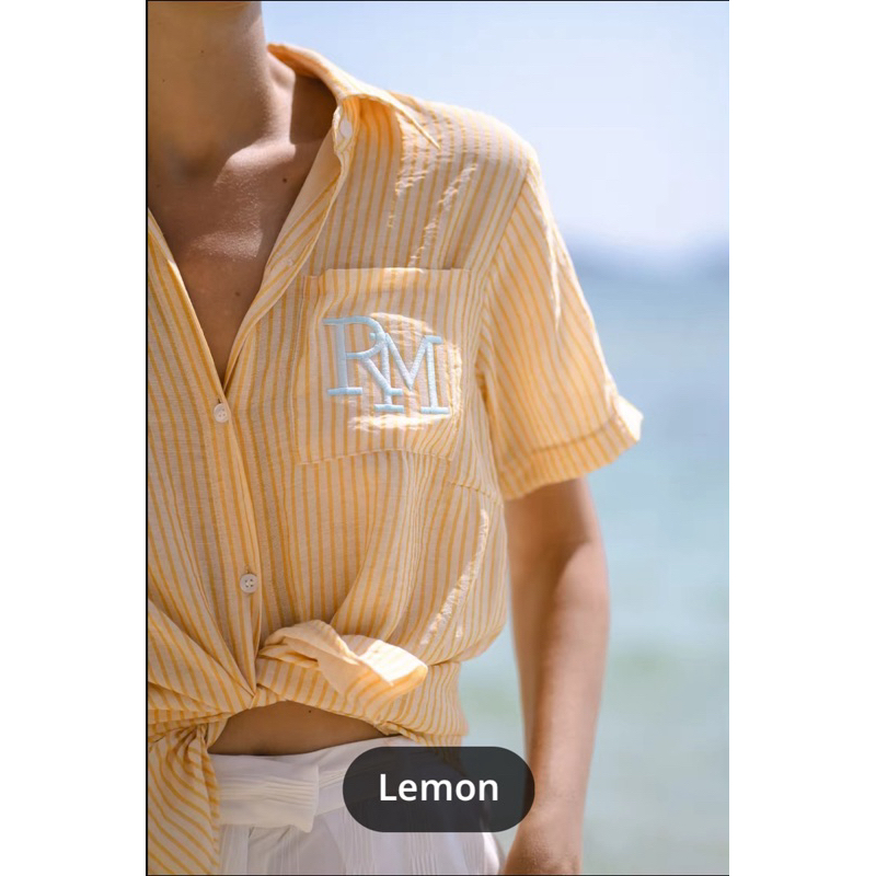 Rally RM Ivy Shirt (lemon)🍋🤍