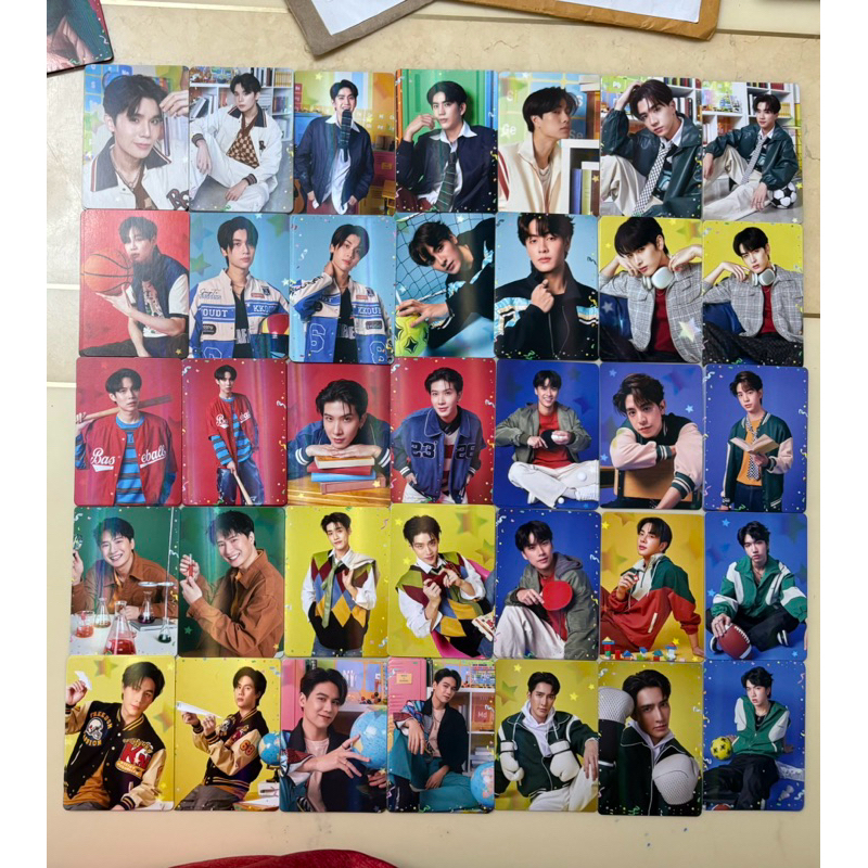 การ์ดสุ่มแรนด้อมการ์ด Random Card GMMTV งานหนังสือ 2024 เลือกศิลปินได้