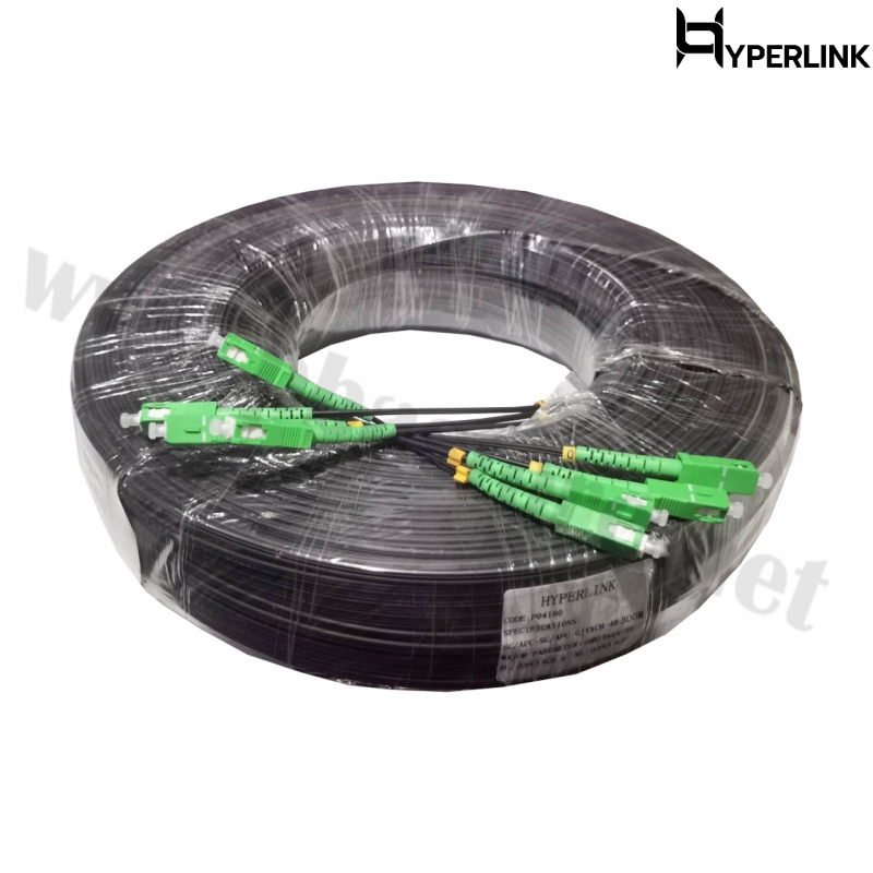 สายสำเร็จไฟเบอร์ออฟติก SC/APC-SC/APC 4CORE 300M HYPERLINK