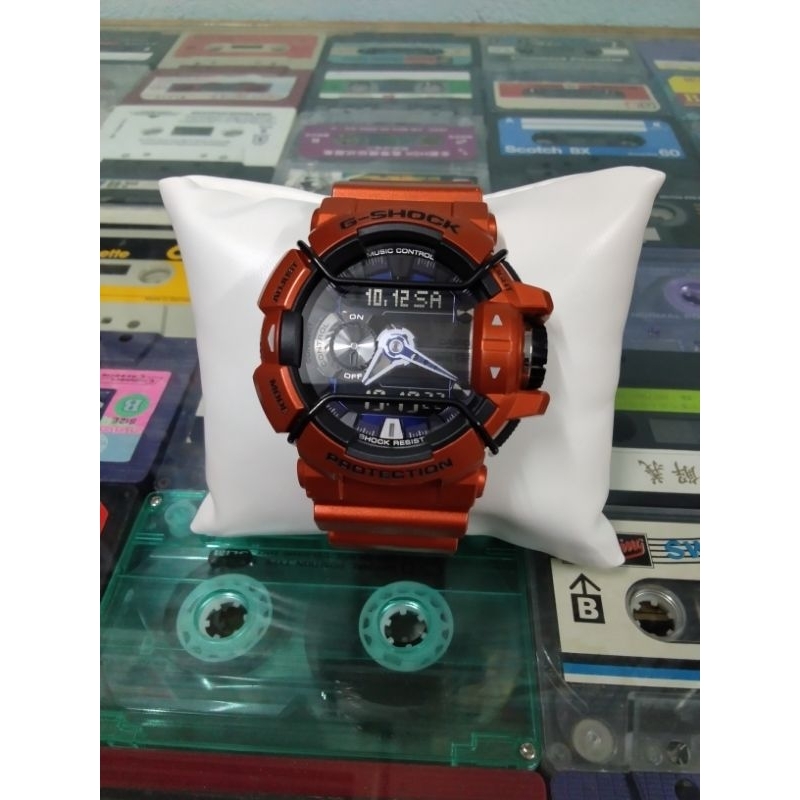 นาฬิกา casio g shock รุ่น gba-400 สีส้มหายาก