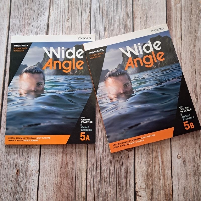 (New)Wide Angle: A real world viewpoint 2 books Multi-Pack Student books+ workbooks