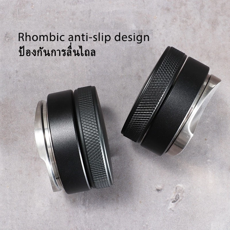 เครื่องจ่ายผง Coffee Tamper เเทมเปอร์ ที่กดกาแฟมาการอง 51/58 mm ที่อัดกาแฟเครื่องชงกาแฟสด ทมเปอร์มาการอง ที่กดกาแฟ thumbnail 10