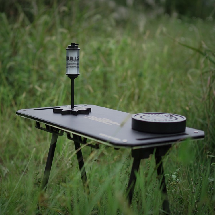 [พร้อมส่ง] BLACK SIDE TABLE 2 LAYER INHILLS พร้อมกระเป๋า MADE IN KOREA