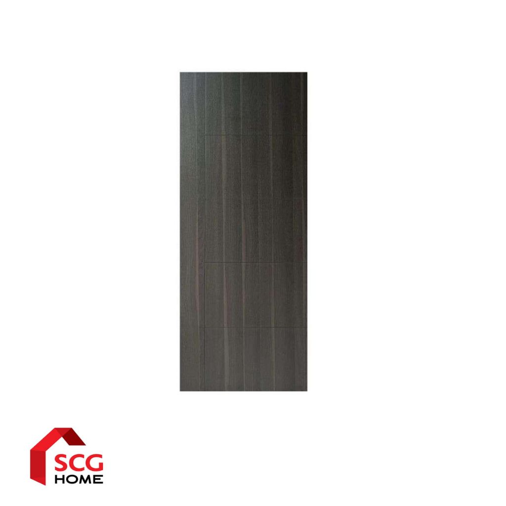 UNIX ประตูไม้อัด เมลามีน ลายไม้สวย ไม่ต้องทำสี  80x200 ซม. - รูปที่ 3