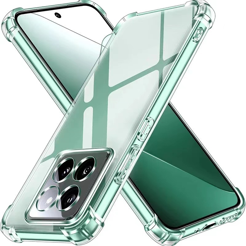 เคสใส  TPU สำหรับ Xiaomi Mi14T Pro Mi15 Mi15pro Mi15Ultra เคส ใสกันกระแทก เคสซิลิโคน เสี่ยวมี่ Mi14T