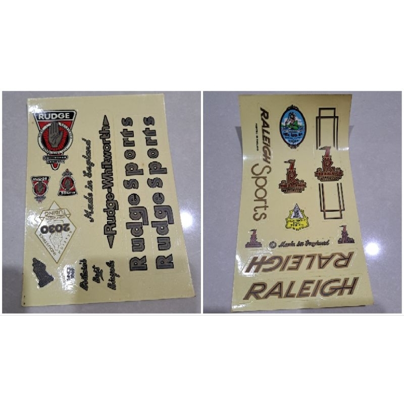 สติ๊กเกอร์จักรยาน vintage