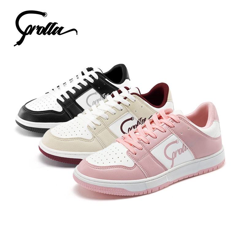 【ผลิตภัณฑ์ใหม่】Corolla รองเท้าลำลองแฟชั่นสตรี ต้านเชื้อแบคทีเรีย ความนิยม ความนิยม ย้อนยุค กันลื่น รองเท้าผ้าใบน้ำหนักเบ