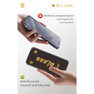OG GLASS ESD 1 กล่องมี10 ชิ้น Y969 REALME C55 OPPO A3X A5 pro