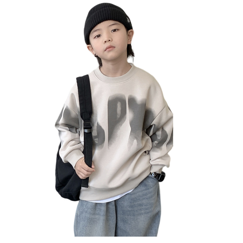 KIDSZONE เสื้อคลุมแขนยาวคอกรมเด็กผู้ชาย รุ่น A4044