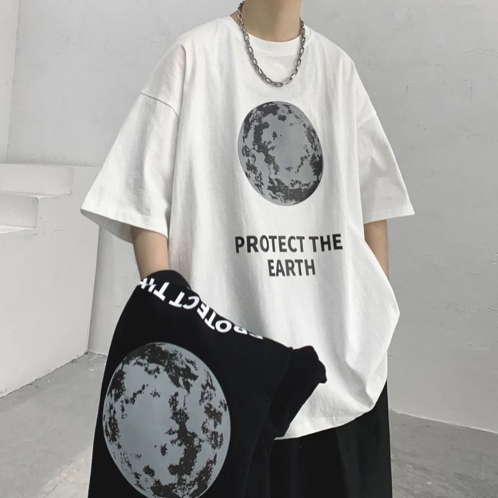 hot สไตล์ญี่ปุ่นเสื้อยืดคอกลมผู้ชาย สไตล์วิทยาลัย เหมาะสำหรับผู้ชายมีสไตล์ ผ้านุ่ม，สวมใส่สบาย เสื้อด้านบน
