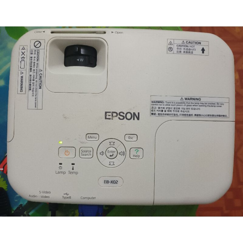 โปรเจคเตอร์ EPSON  EB-X02  มือสอง