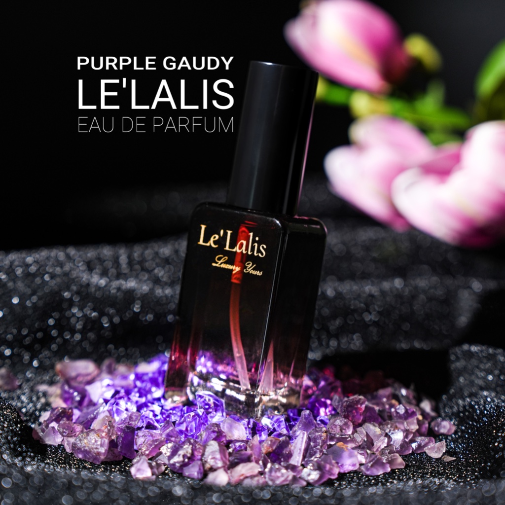 " PURPLE GAUDY " Le’Lalis Eau De Parfum (EDP) 30ml. 💜น้ำหอมตัวโปรด บ่งบอกถึงความน่ารัก ขี้เล่นเป็นที่สุด💜