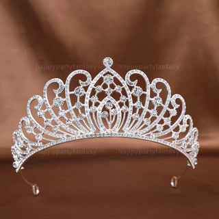 มงกุฏเพชร มงกุฏนางงาม มงกุฎเจ้าสาว tiara เครื่องประดับผม ที่คาดผมเจ้าสาว เจ้าหญิง