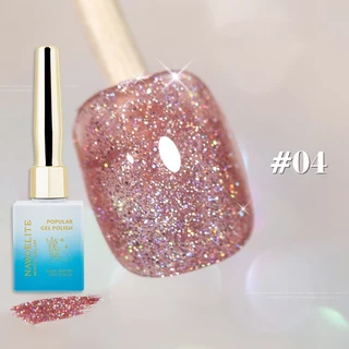 Nawoelite 12 สีเพชรแวววาวเจลยาทาเล็บ 15ml สีเจลยอดนิยมสำหรับร้านทำเล็บจัดส่งที่รวดเร็ว