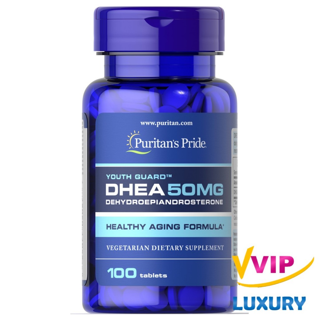 exp05/2028 DHEA 50 mg 100 Tablets Puritan's Pride